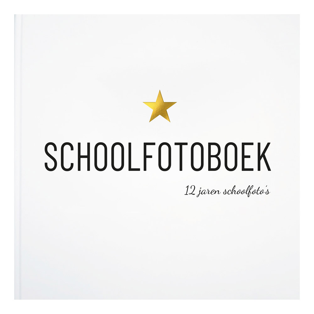 Lifestyle2Love Schoolfotoboek - 12 jaren schoolfoto’s