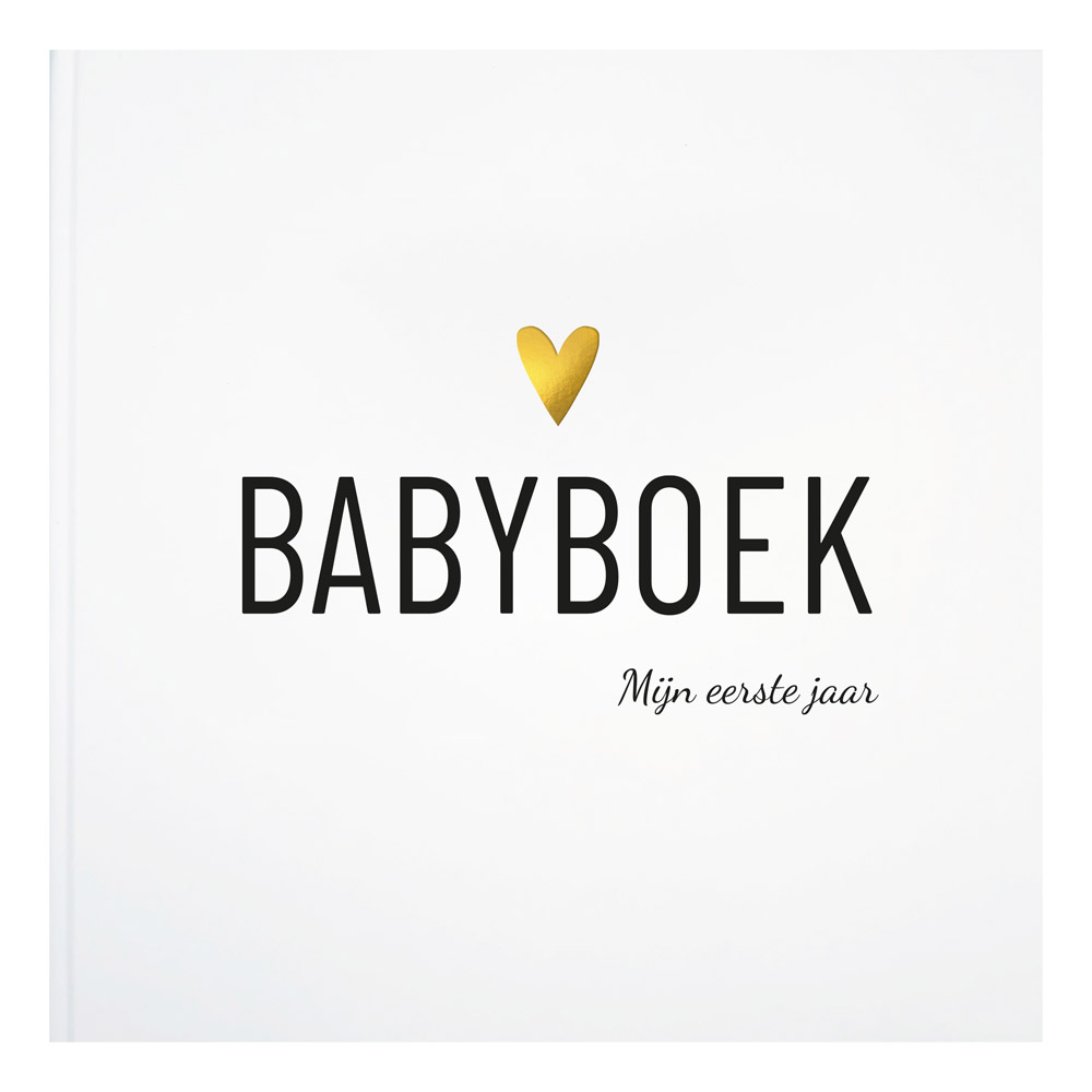 Lifestyle2Love Babyboek - Mijn eerste jaar - Hart