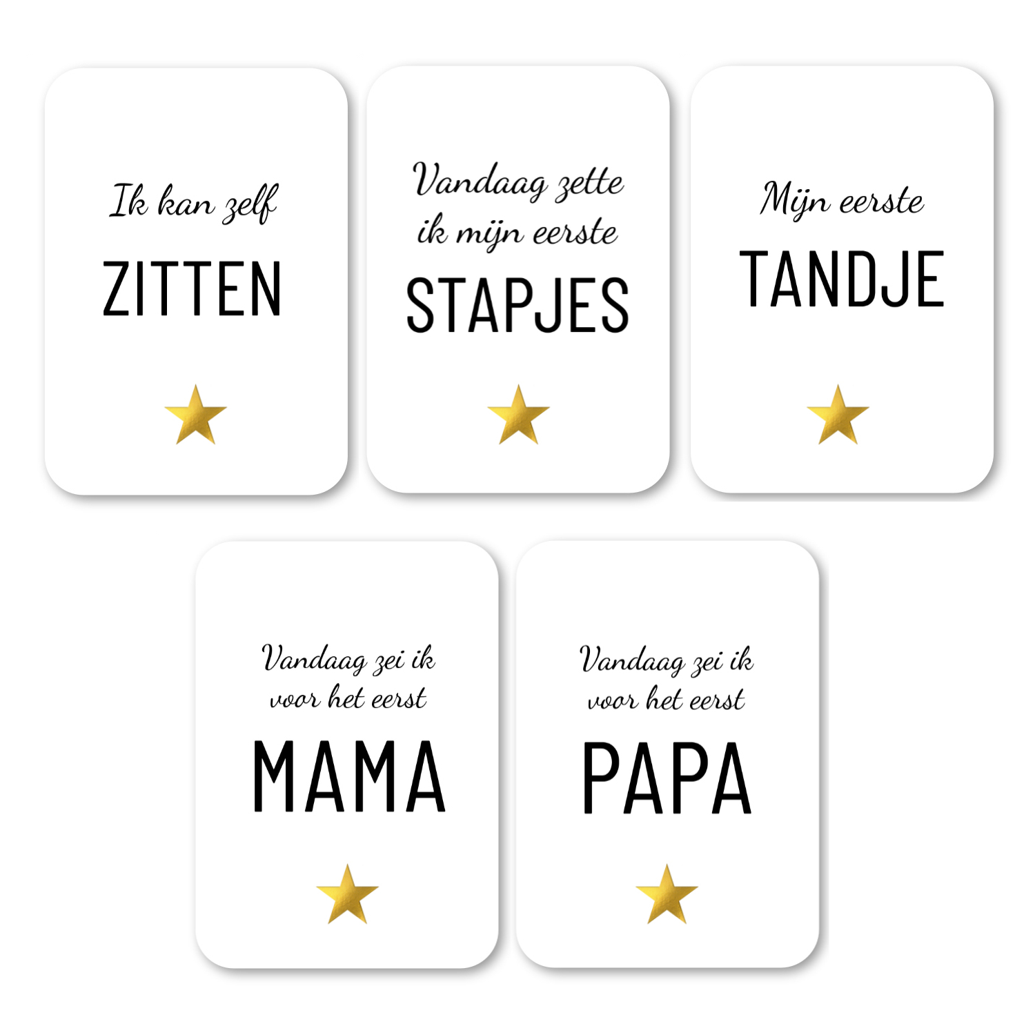 Lifestyle2Love Mijlpaalkaarten - Baby