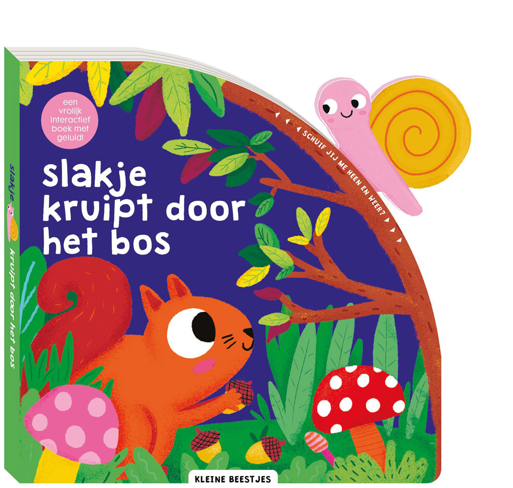 Kleine Beestjes - Slakje kruipt door het bos