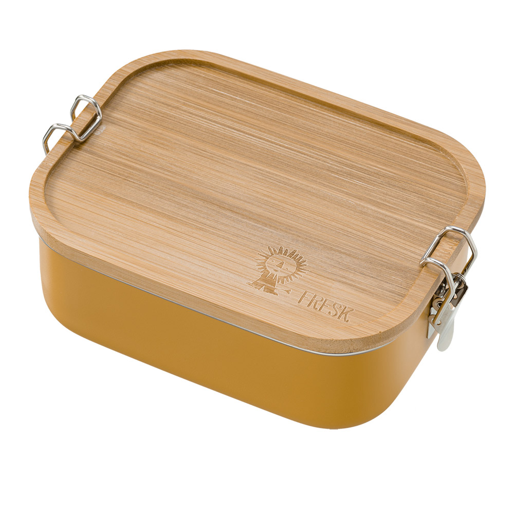 Lunchbox uni Amber goud (Leeuw)