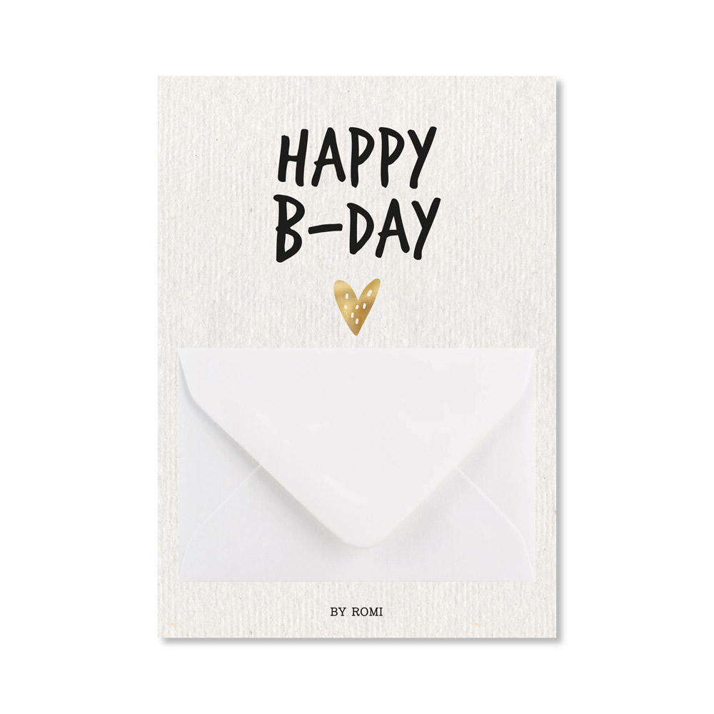 Geldkaart / Happy b-day